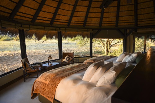 Okonjima Luxury Bush Camp chalet